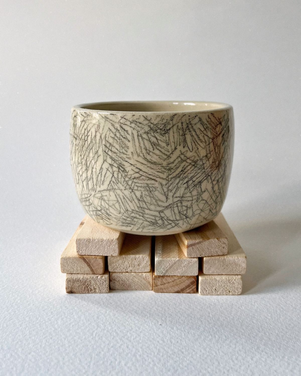 Pencil Scribble Cup