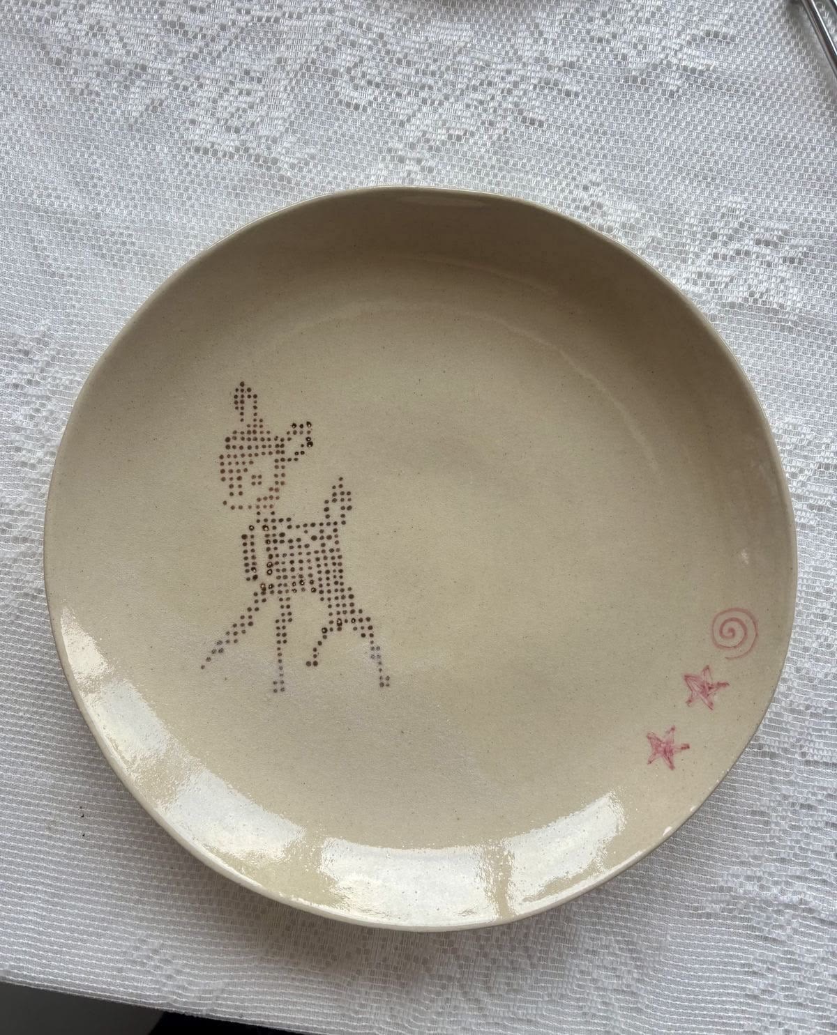 Sleepy Cat Plate