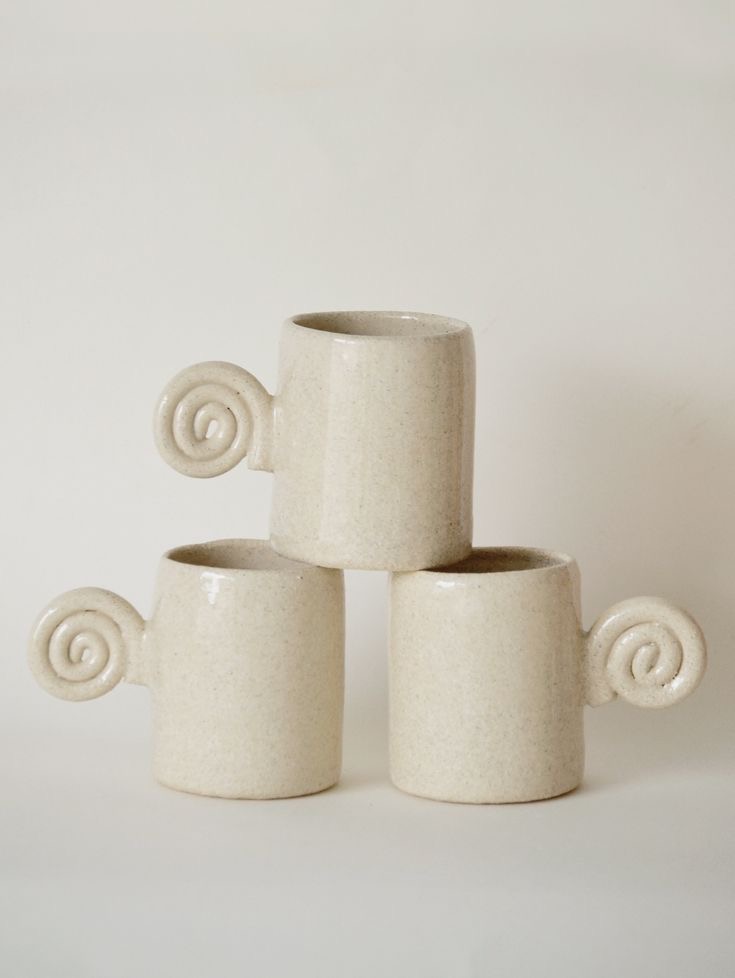 Spiral Handle Cups