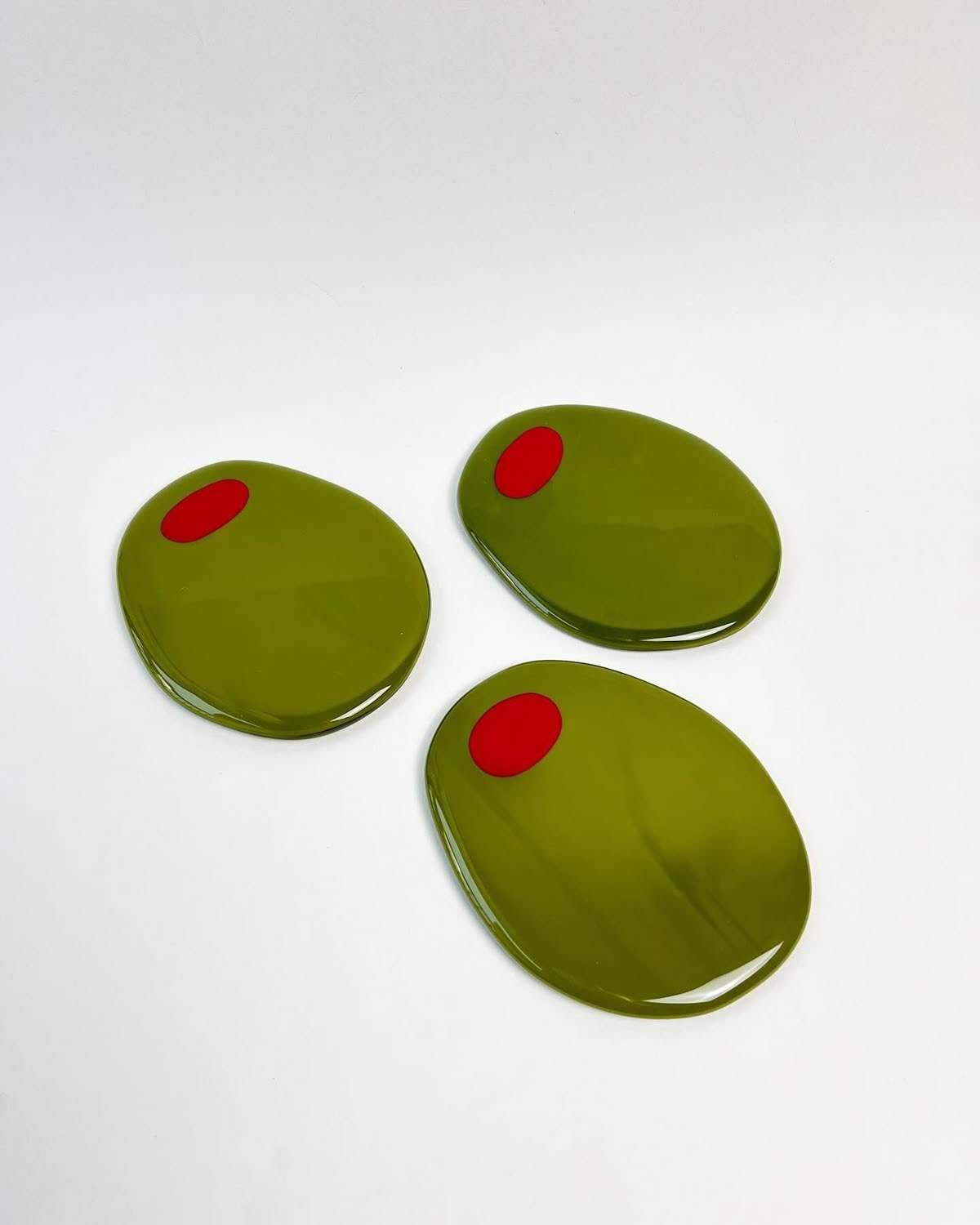 Olive Coaster Set